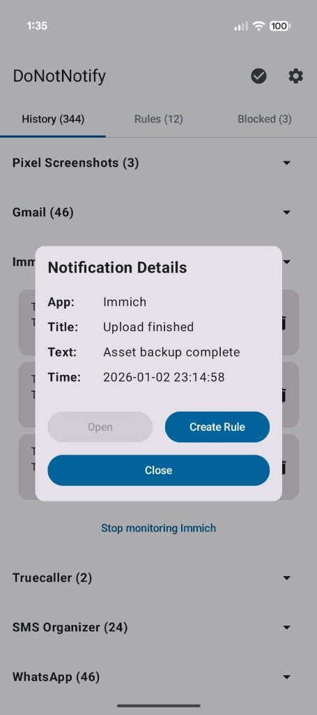 Notification Details